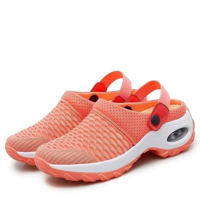 NOUVEAU RICHE Luftpolsterschuhe Mit Starker Dämpfung Für Diabetiker Orange
