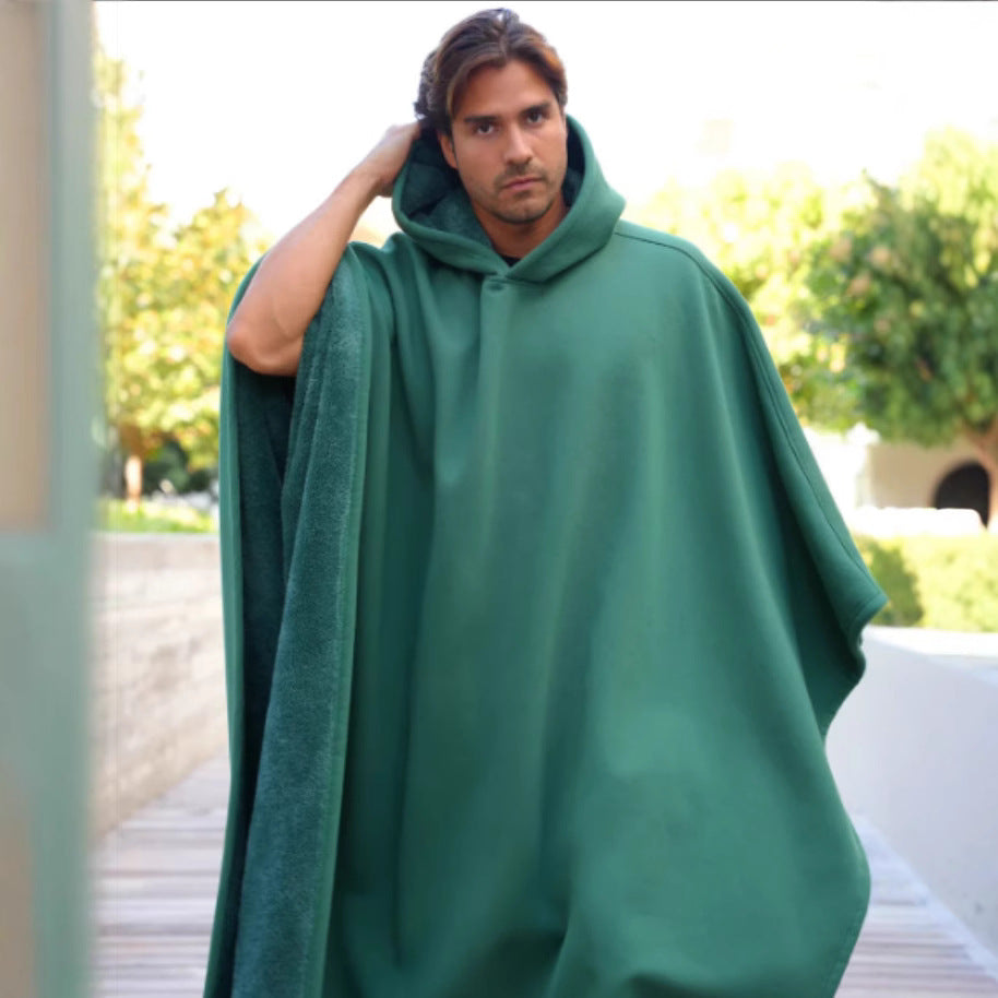 NOUVEAU RICHE Oversize Kapuzen Hoodie Decke Seidenweich Kuschelig Komfort