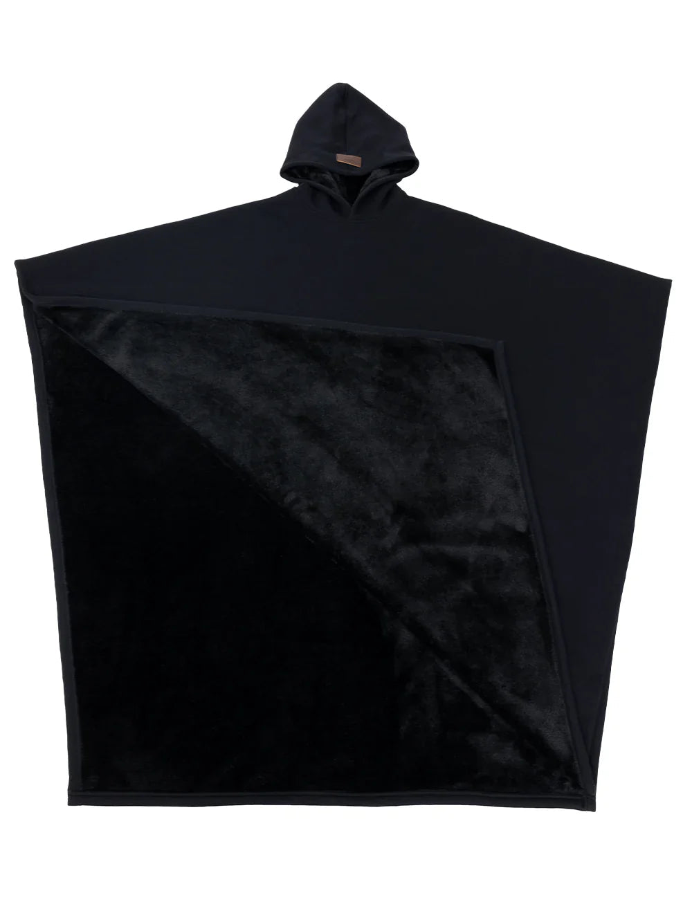 NOUVEAU RICHE Oversize Kapuzen Hoodie Decke Seidenweich Kuschelig Komfort Schwarz (3 noch auf Lager) 1 Größe