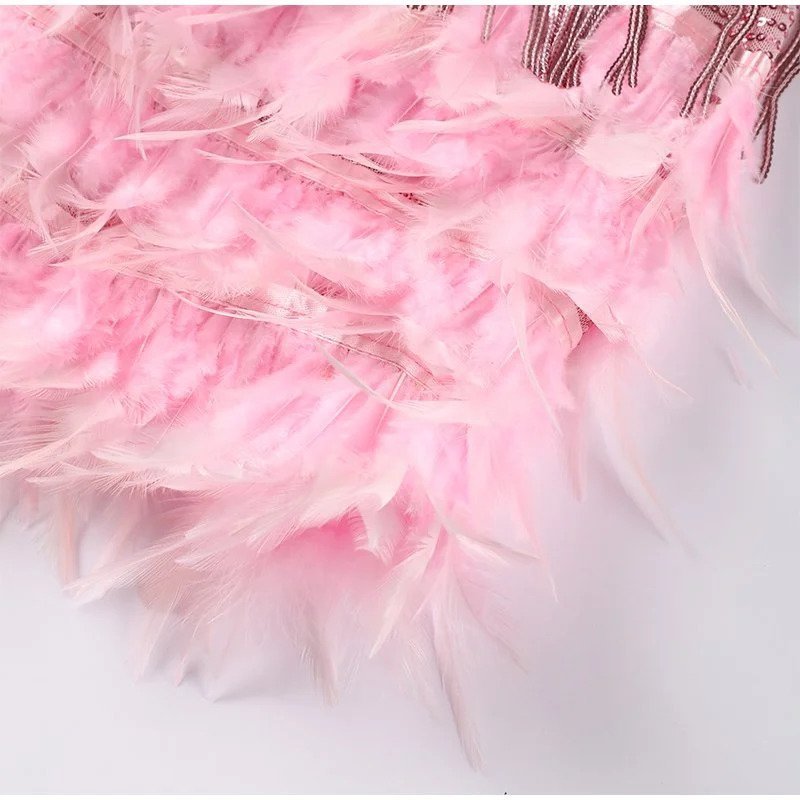 NOUVEAU RICHE Flamenco Partykleid für Stilvolle Anlässe Bequemes Cocktailkleid mit Wunderschönem Design