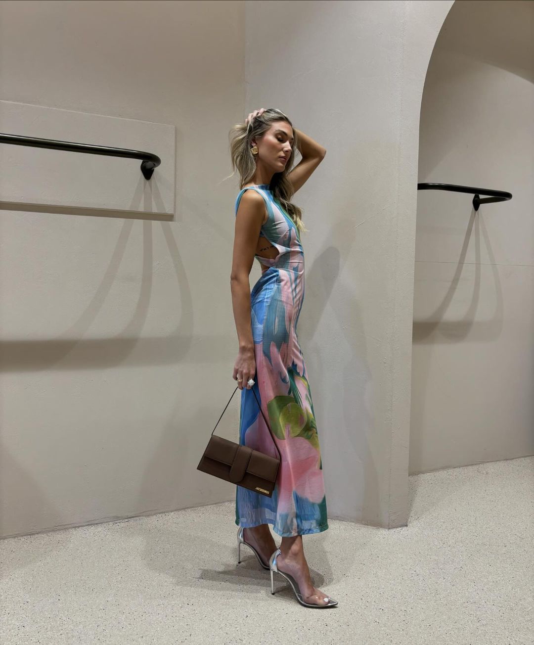 NOUVEAU RICHE Pastell Maxi Kleid Mit Fließender Silhouette Für Sommer