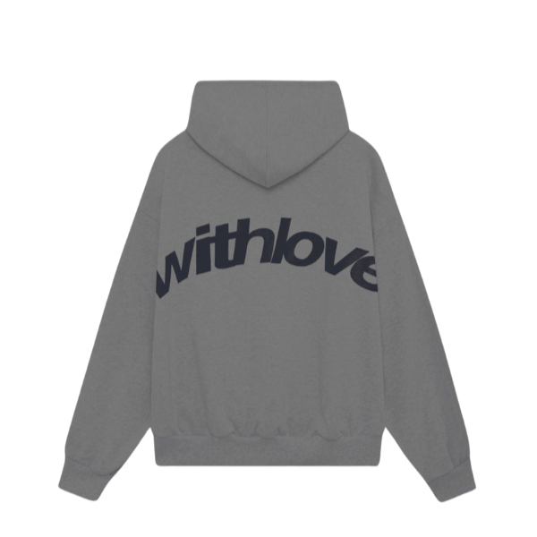 NOUVEAU RICHE Oversized Hoodie Aus Baumwolle Streetwear Alltagskomfort Grau