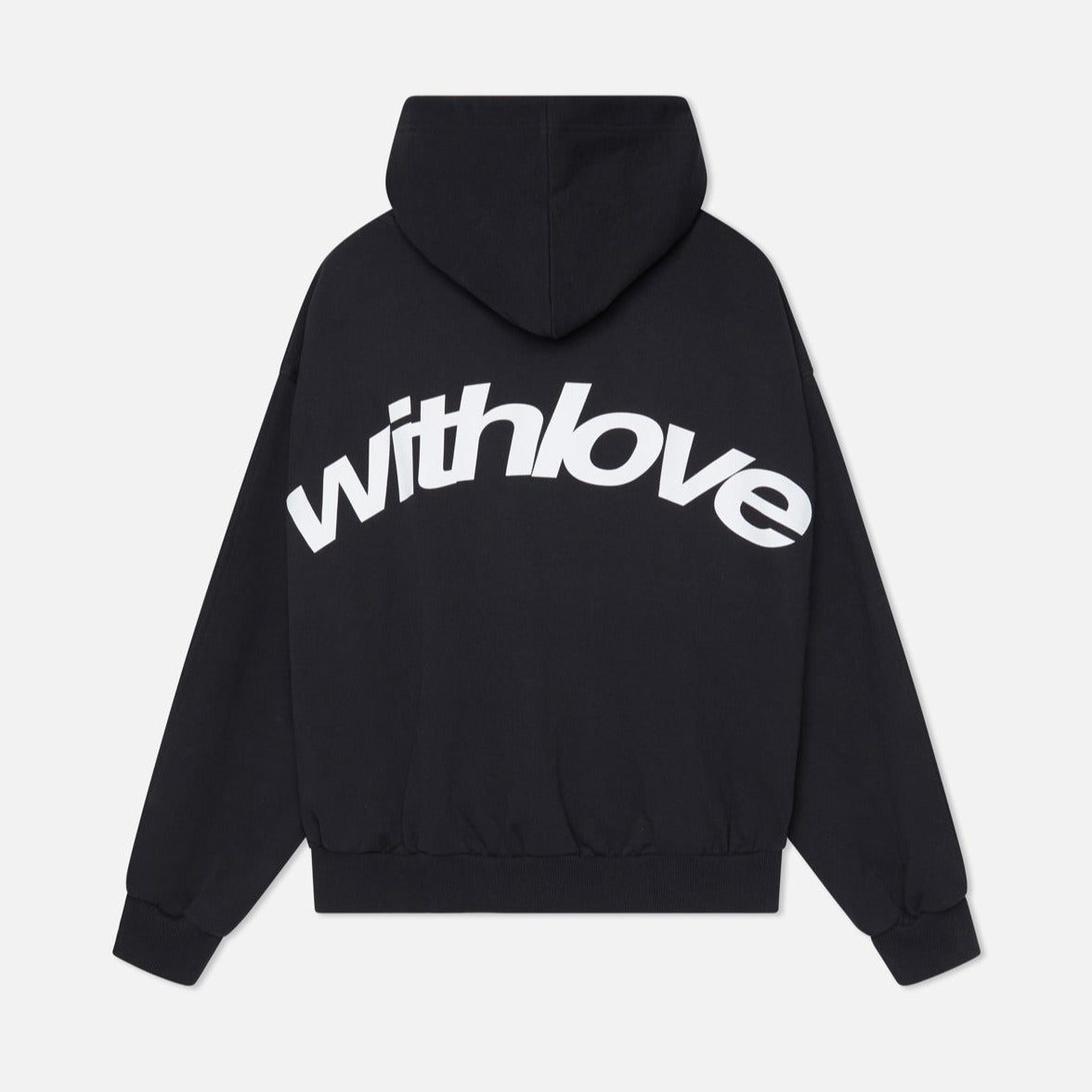 NOUVEAU RICHE Oversized Hoodie Aus Baumwolle Streetwear Alltagskomfort Schwarz