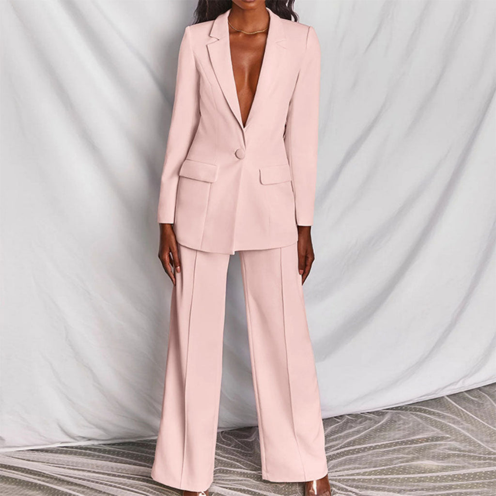 NOUVEAU RICHE Blazer Set Aus Hochwertigem Stoff In Saisonfarben Vielseitig