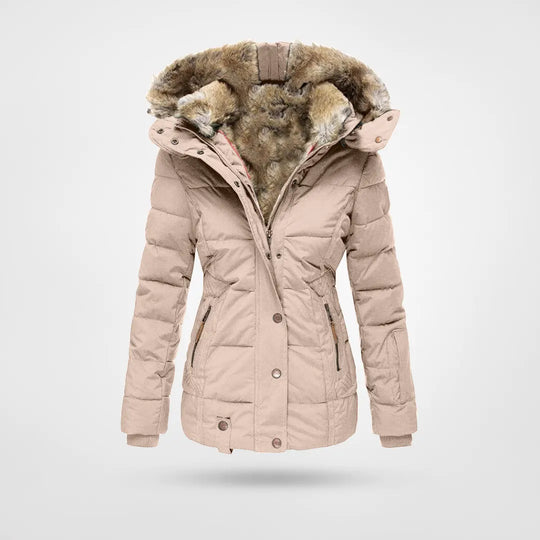 NOUVEAU RICHE Damen Jacke – Luxuriöse und Bequeme Stoffjacke für Alltag & Events Rosa