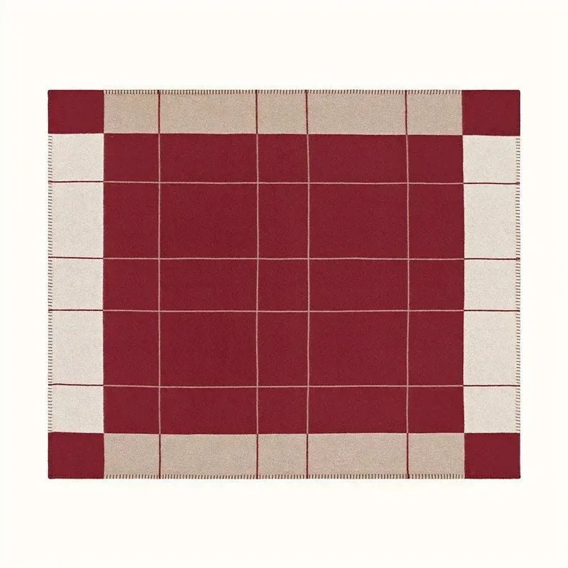 NOUVEAU RICHE Damen Plaid Decke 130x170 cm Acryl Für Damen und Herren Decke-7