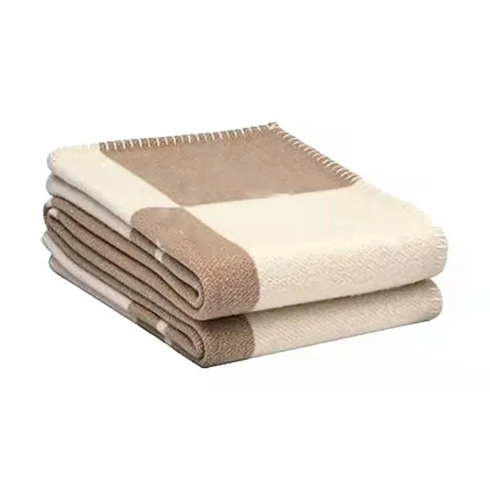 NOUVEAU RICHE Damen Plaid Decke 130x170 cm Acryl Für Damen und Herren Decke-8