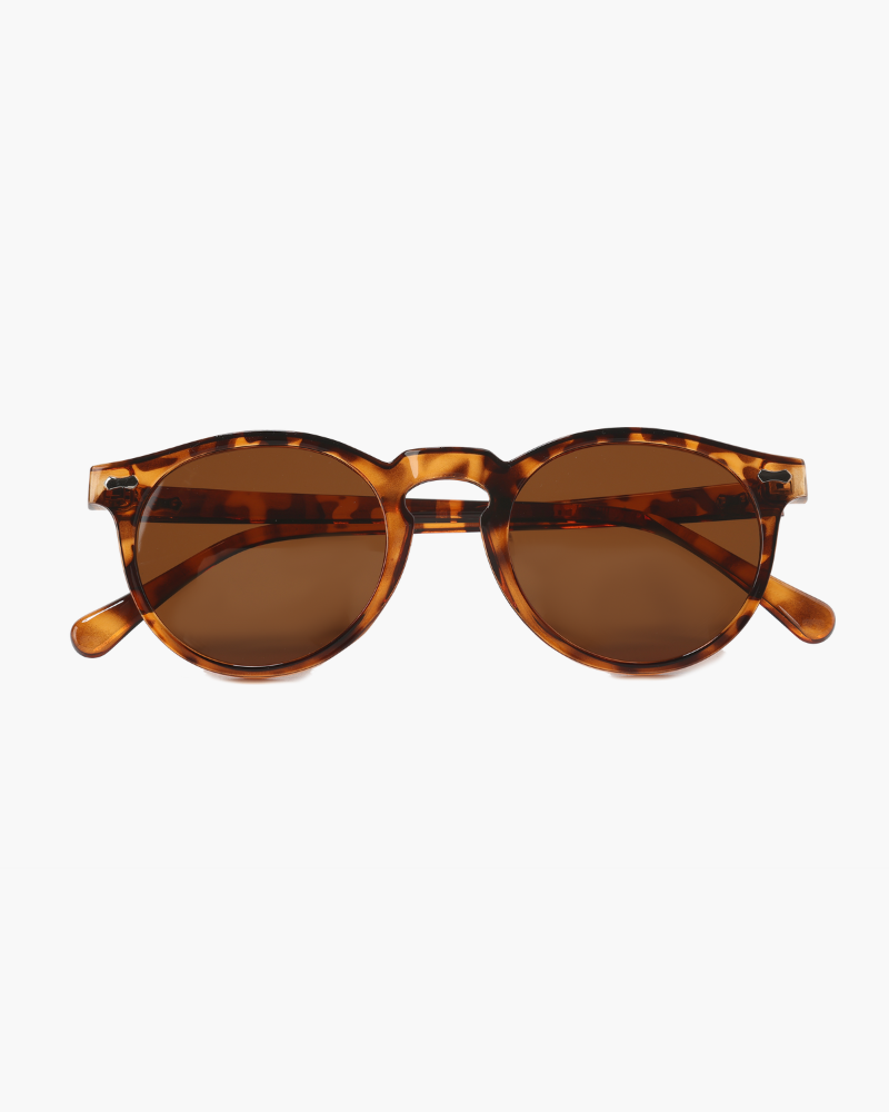 NOUVEAU RICHE Polarisierte Sonnenbrille mit UV-Schutz für Herren und Damen – Grau Lava