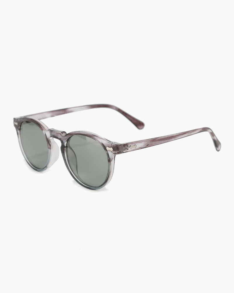 NOUVEAU RICHE Polarisierte Sonnenbrille mit UV-Schutz für Herren und Damen – Grau