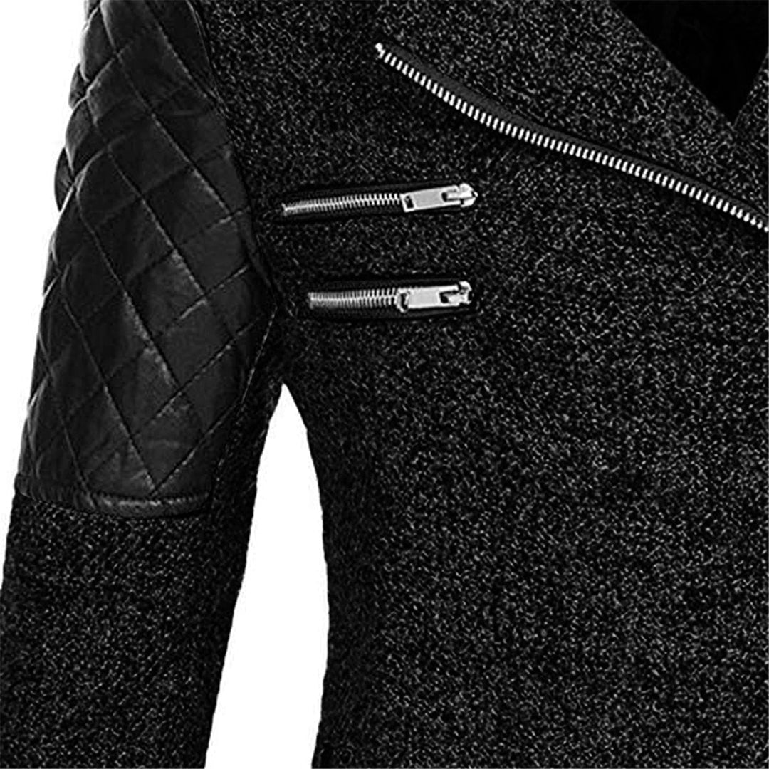 NOUVEAU RICHE Wintermantel Lang Warm Stilvoll Hochwertiger Stoff Bequem - Winterjacke - Wintermäntel Damen