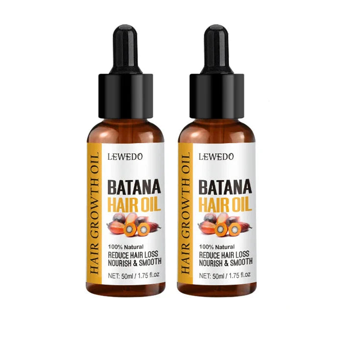 NOUVEAU RICHE Reines Batana-Haarwachstumsöl zur Nahrung und Hydration 100ml 2 Stück Batana-Öl