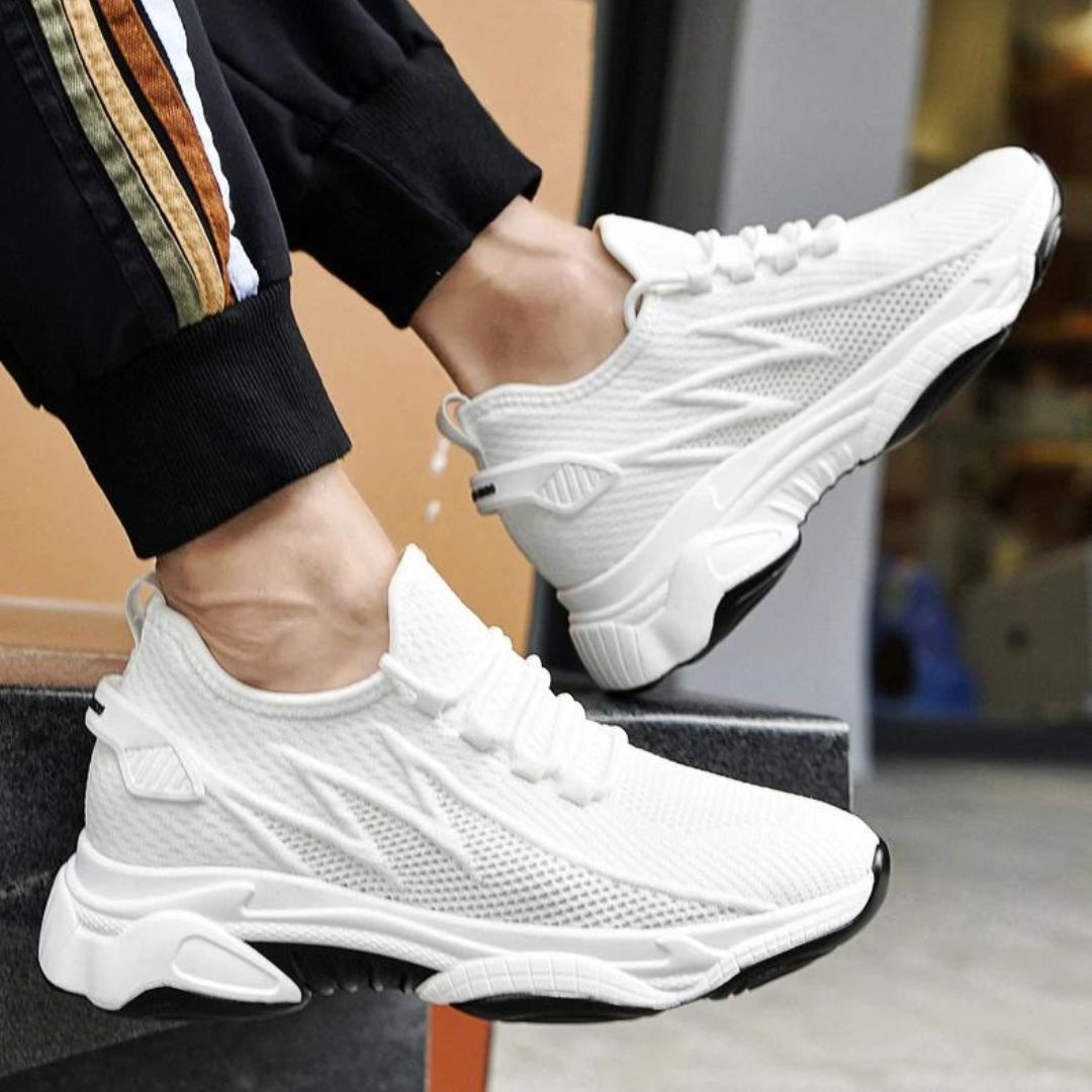 NOUVEAU RICHE Herren Sportschuhe Höhenerhöhung Atmungsaktiv Leicht Größe