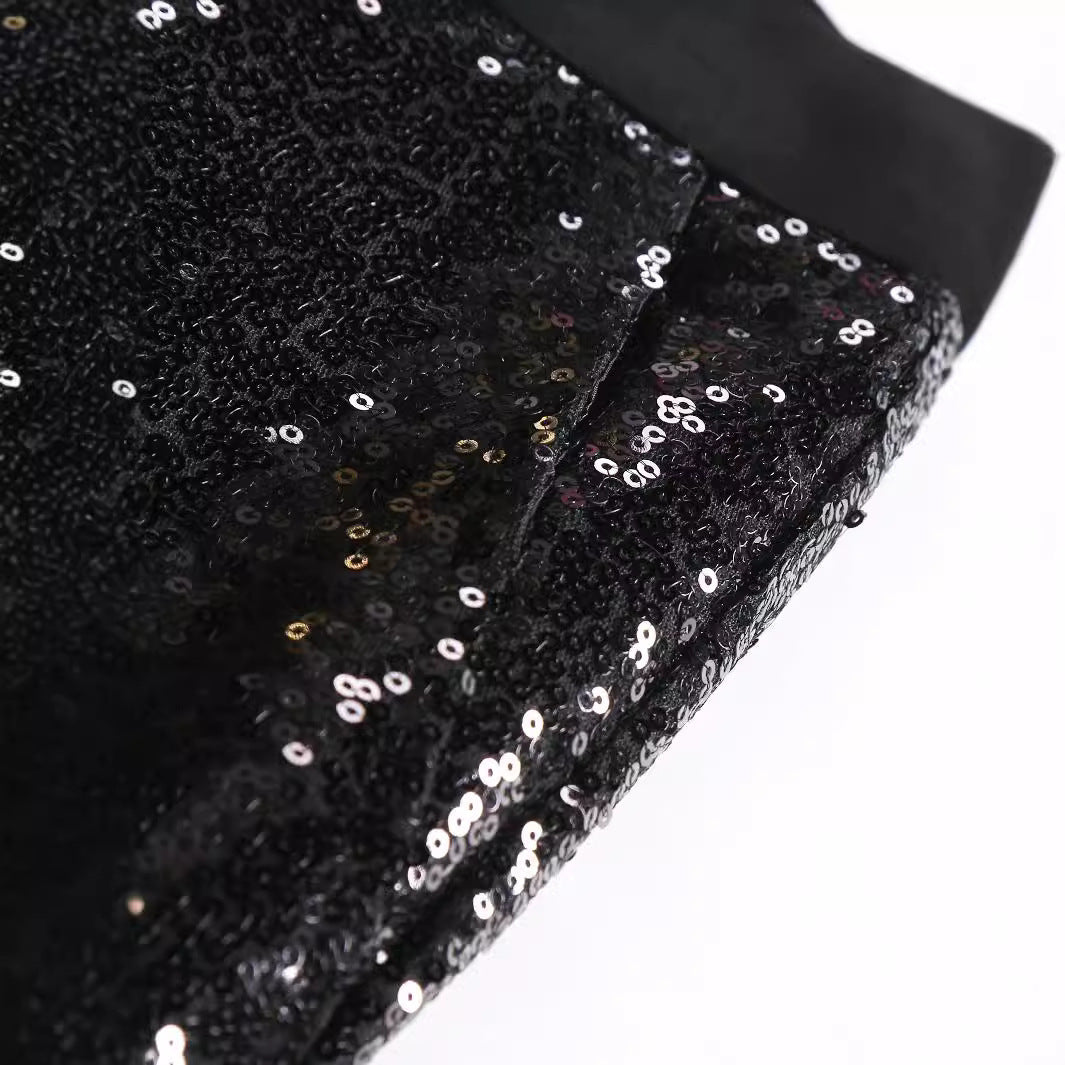 NOUVEAU RICHE Calvin | Stylische Herren Paillettenhose