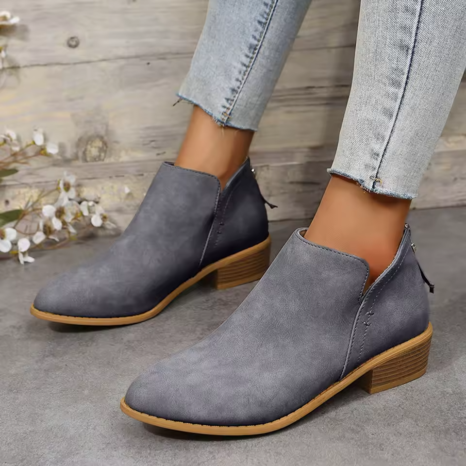 NOUVEAU RICHE Elegante Stiefeletten Für Herbst Stil Alltag Und Komfort