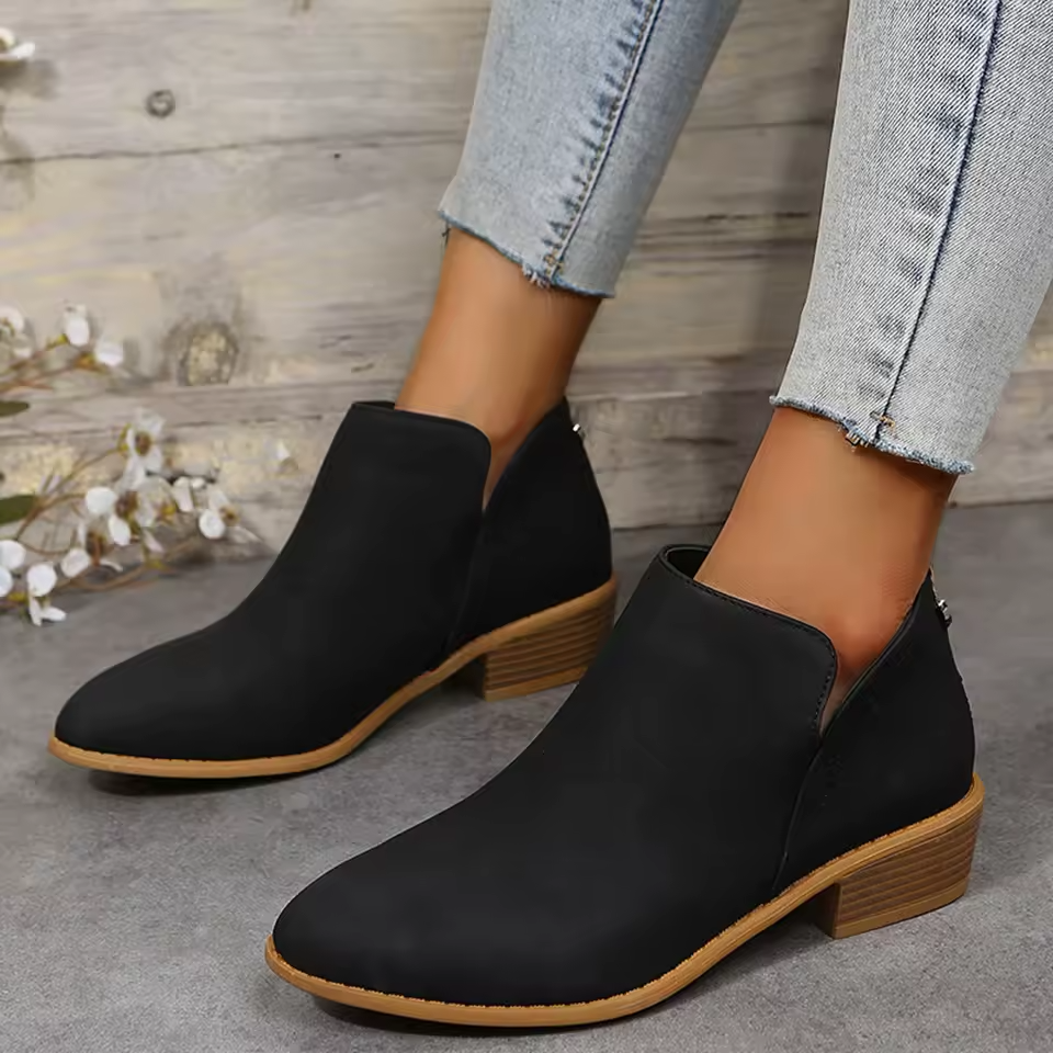 NOUVEAU RICHE Elegante Stiefeletten Für Herbst Stil Alltag Und Komfort