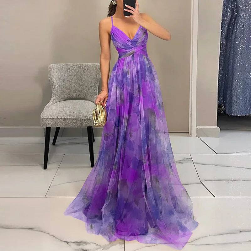 NOUVEAU RICHE Pasha | Florale Eleganz und Sublimierte Silhouette Violett