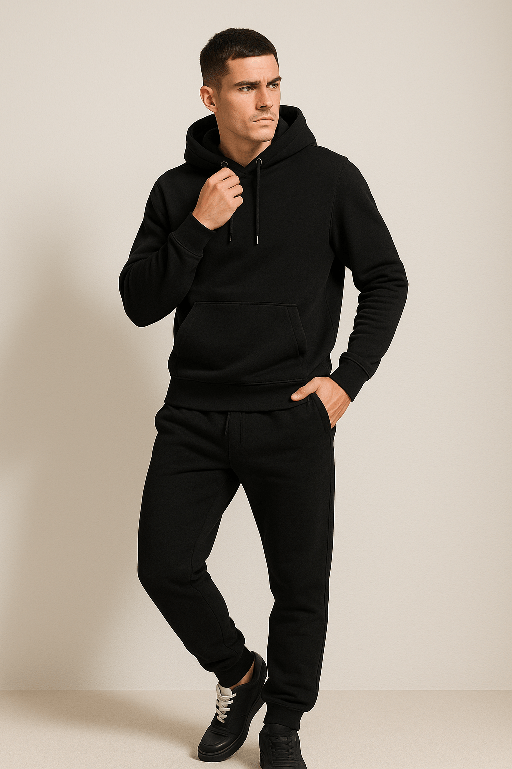 Robin Unisex Hoodie und Jogginghose im Set 2