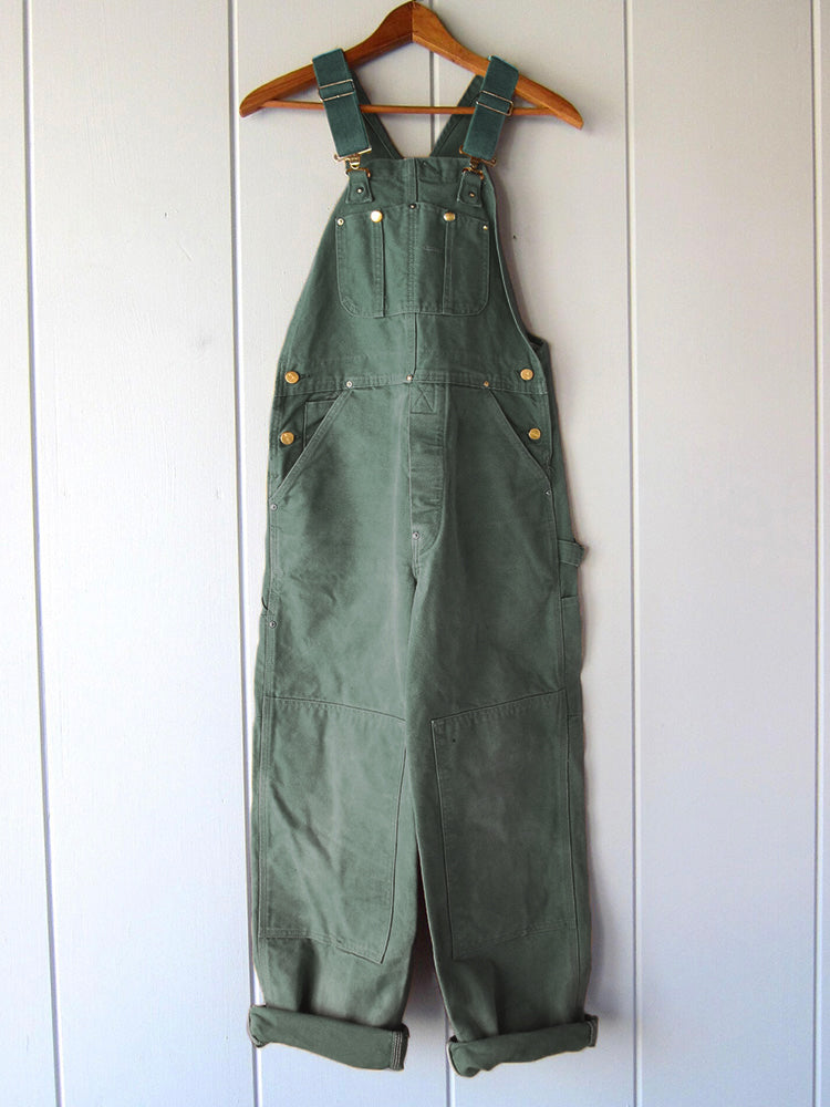 Robuste Gartenlatzhose aus Canvas für Herren – Strapazierfähige Latzhose für Landwirtschaft und Hof 10