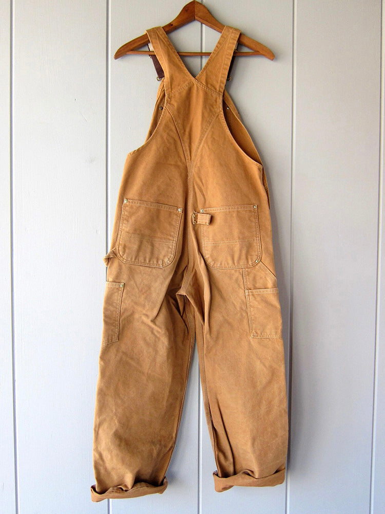 Robuste Gartenlatzhose aus Canvas für Herren – Strapazierfähige Latzhose für Landwirtschaft und Hof 3