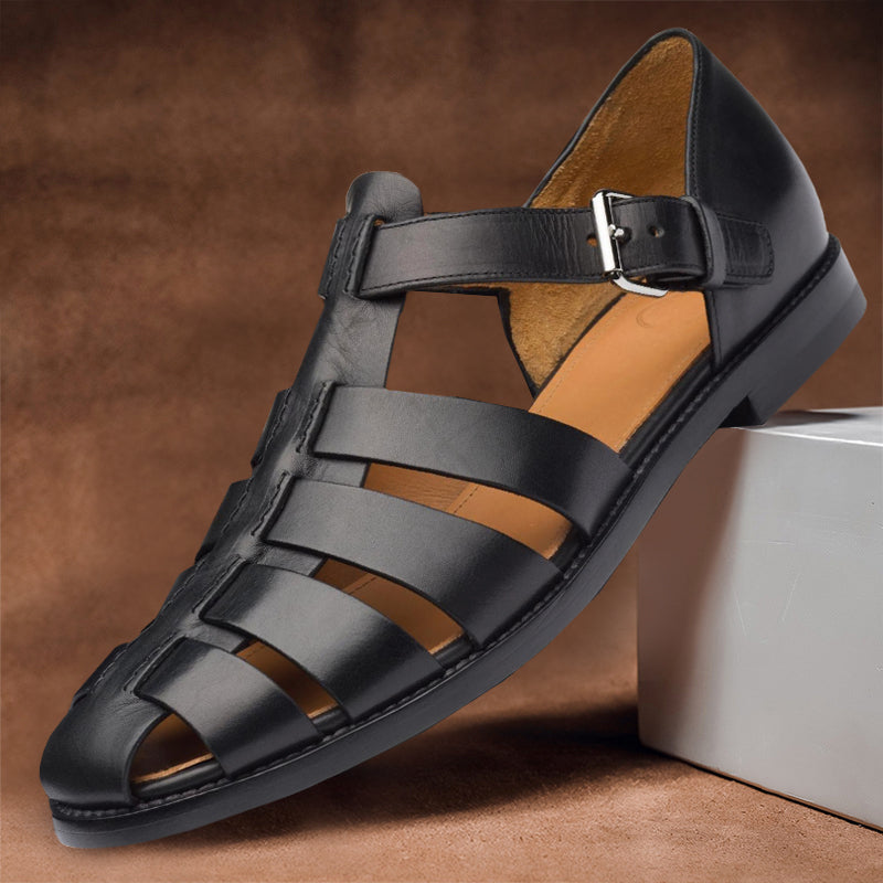 NOUVEAU RICHE Marquisa | Damen-Sandalen – Rutschfester Komfort & eleganter Sitz Schwarz