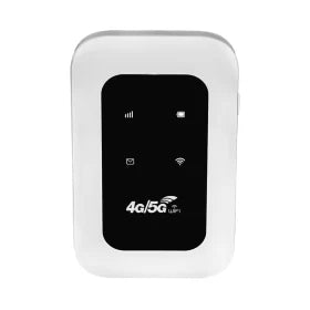 NOUVEAU RICHE Mobiler 4G WLAN-Router mit SIM-Karte – Mobiler Hotspot für Wohnmobil, Wohnwagen und Reisen, 10 Geräte, 150 Mbit/s