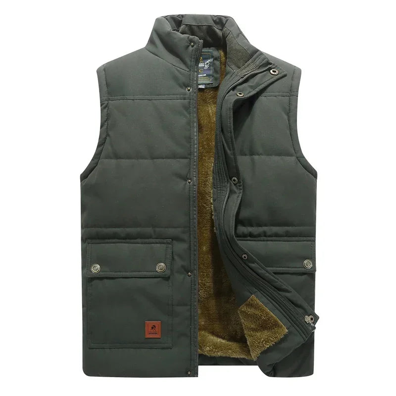 NOUVEAU RICHE Stylisches Gilet für Herren Leichtes Weste Perfekt für lässige Ausflüge