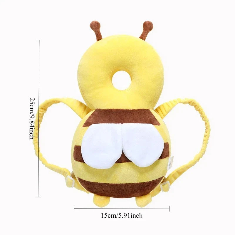 Little Bee Baby-Kopfschutzkissen - Atmungsaktive Sturzschutzmütze für den Kopfschutz kleiner Kinder, Weihnachtsgeschenk