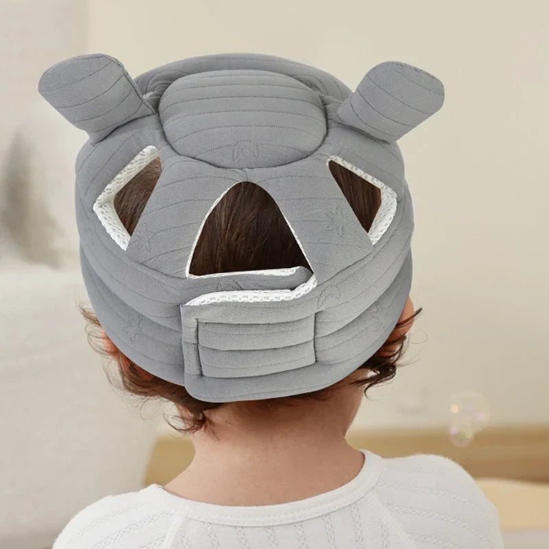 Baby 360 Kopfschutzhelm - Atmungsaktive Sturzschutzkappe zum Laufen & Krabbeln