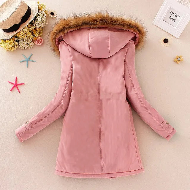 NOUVEAU RICHE Parka Mit Fleecefutter Kapuze Warm Und Stilvoll Jetzt - Winterjacke - Wintermäntel Damen