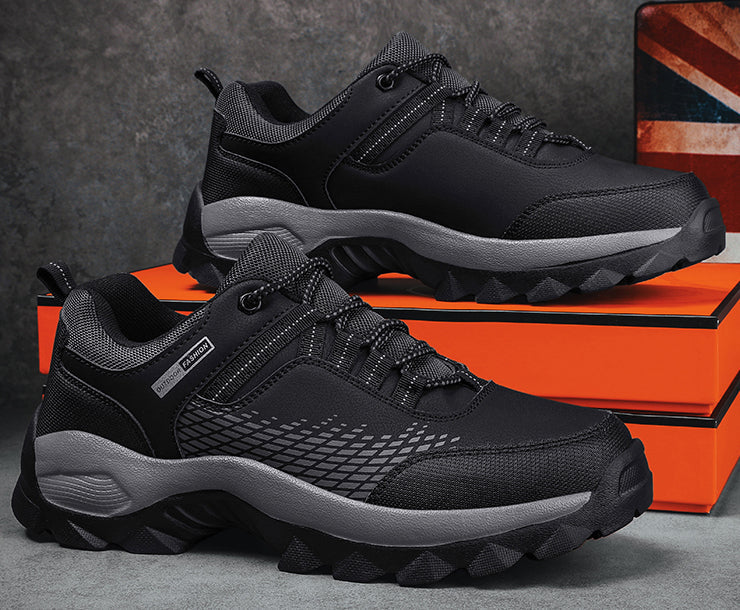 NOUVEAU RICHE Herren Barfuß-Wanderschuhe FREIHEIT BEI JEDEM SCHRITT Schwarz