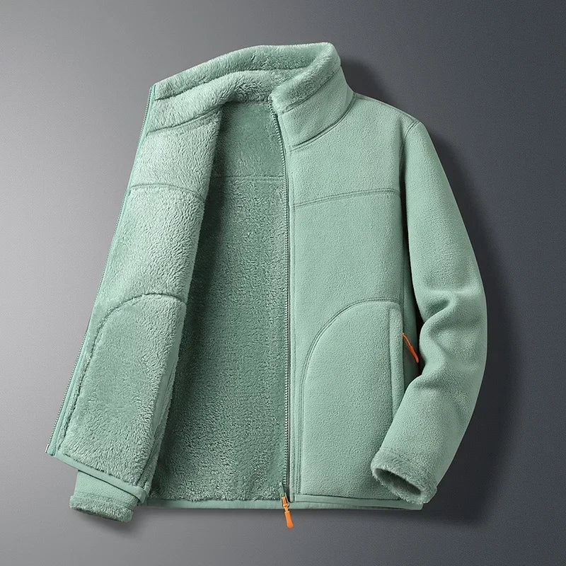 NOUVEAU RICHE Damen Skijacke – Winterjacke mit Durchgehendem Reißverschluss