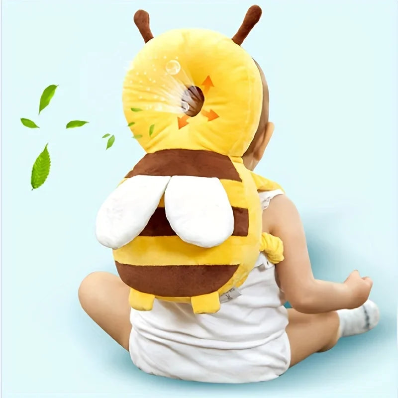 Little Bee Baby-Kopfschutzkissen - Atmungsaktive Sturzschutzmütze für den Kopfschutz kleiner Kinder, Weihnachtsgeschenk