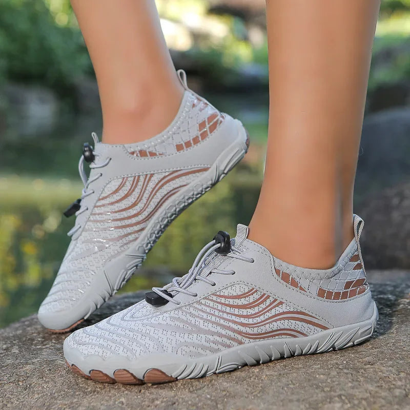 NOUVEAU RICHE Unisex Wasserdicht Barfußschuhe Wander Ideal Für Wanderungen