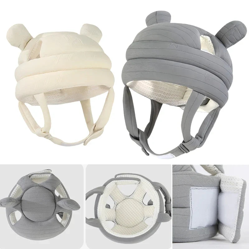 Baby 360 Kopfschutzhelm - Atmungsaktive Sturzschutzkappe zum Laufen & Krabbeln
