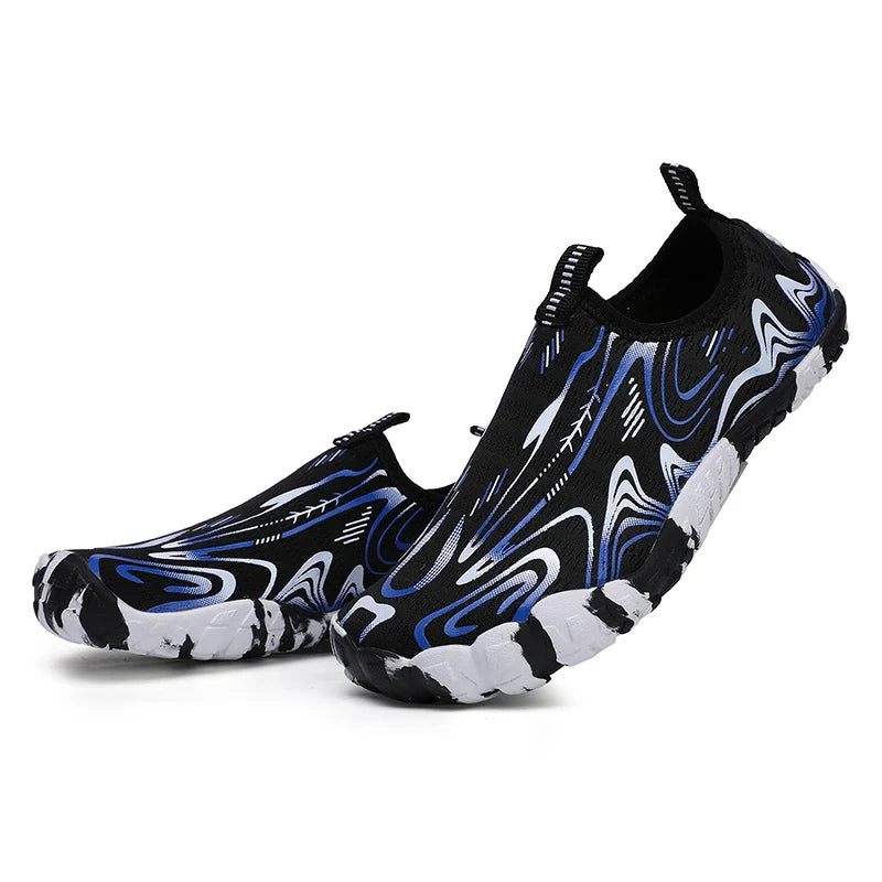 NOUVEAU RICHE Unisex Reinschlüpfen Barfußschuhe Wasserdichte Sohle