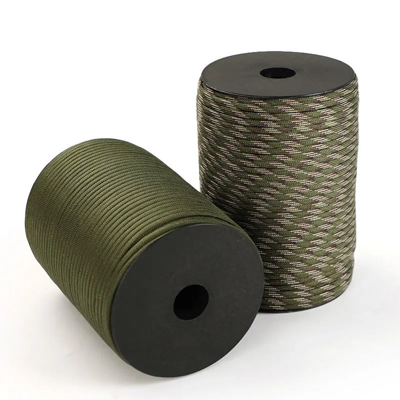 NOUVEAU RICHE Norvo 550 Paracord 100 m – 9-adriges Survival Paracord Seil für Camping, Outdoor & Basteln, 20 Farben