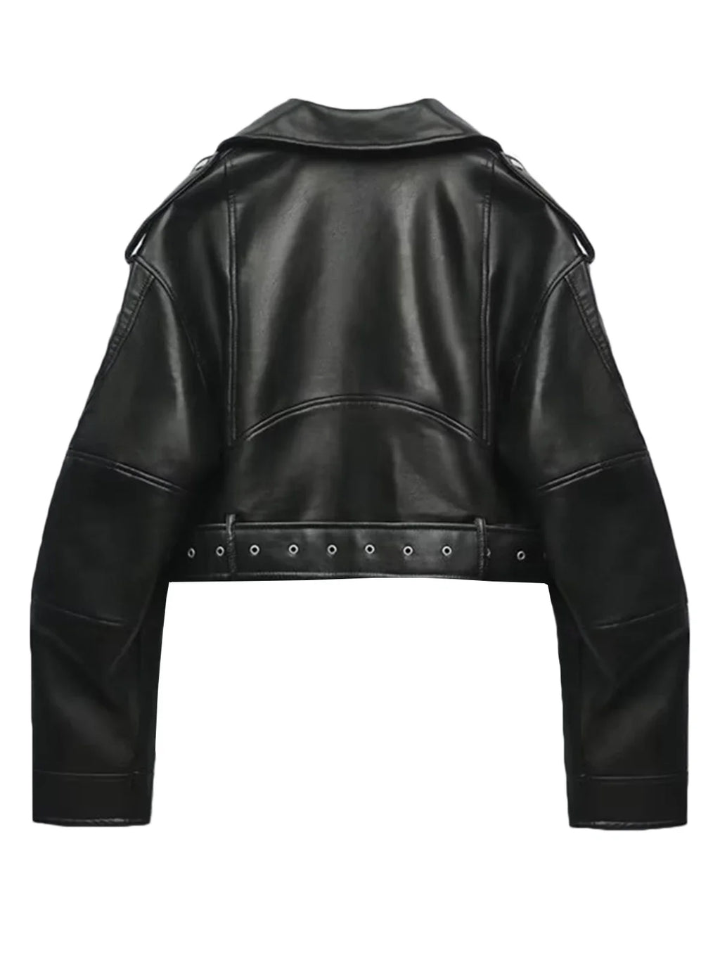 NOUVEAU RICHE Bikerjacke Damen Klassisch Urbaner Look Alltagsbegleiter