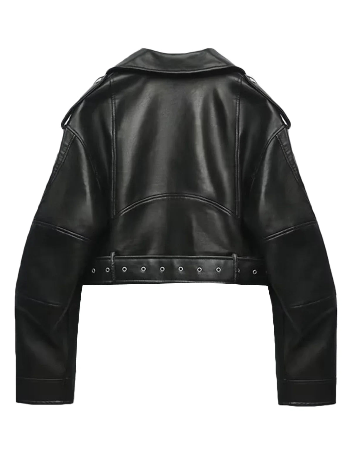 NOUVEAU RICHE Bikerjacke Damen Klassisch Urbaner Look Alltagsbegleiter
