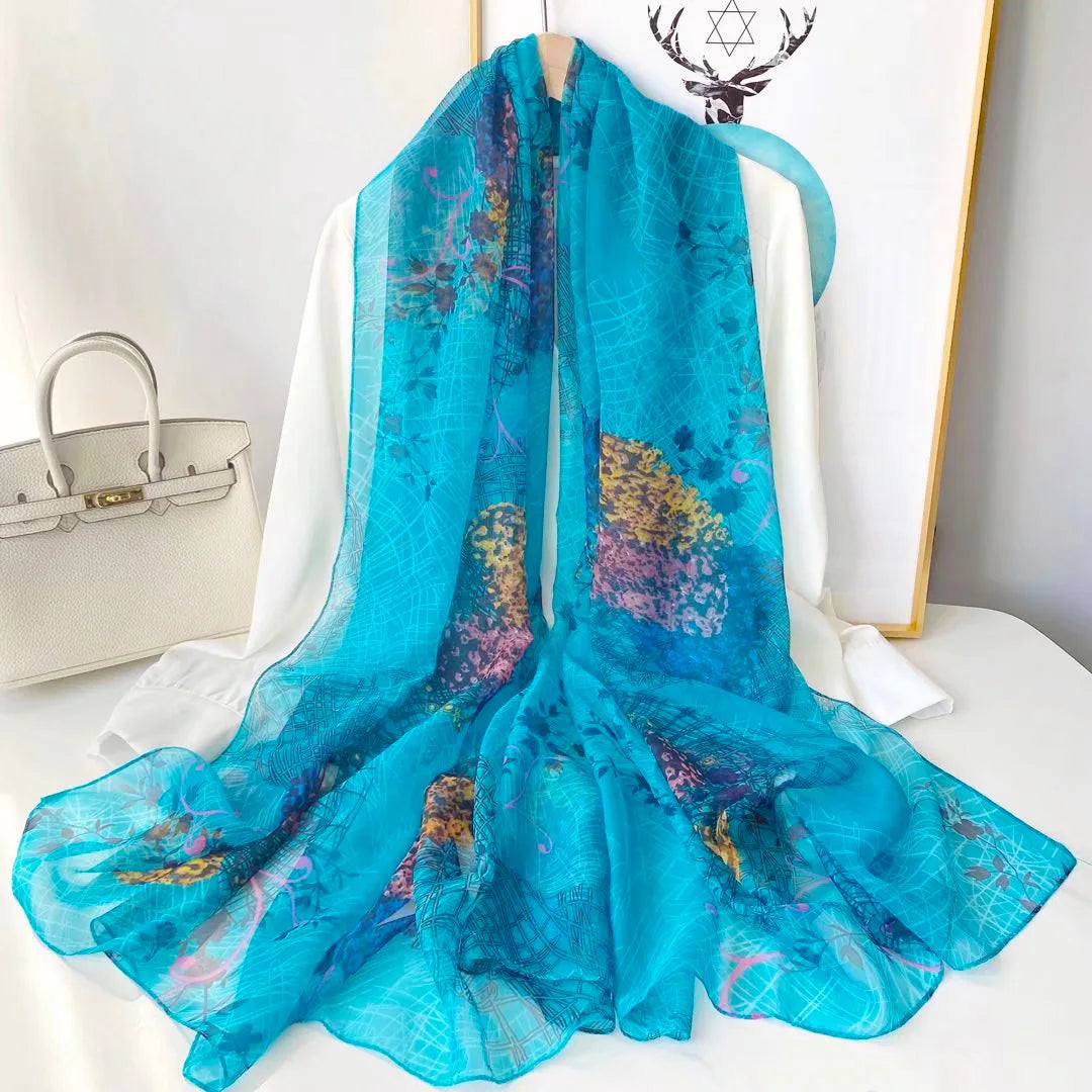 NOUVEAU RICHE Damen Schal für kalte Tage – Bunter Winterschal mit mehrfarbigem Muster, pflegeleicht, 11 Designs – Pamelo Mehrfarbig 8