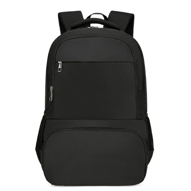 NOUVEAU RICHE Unisex Anti-Diebstahl Reise-Rucksack - Wasserdicht mit isoliertem Lunchfach - Backpack Schwarz
