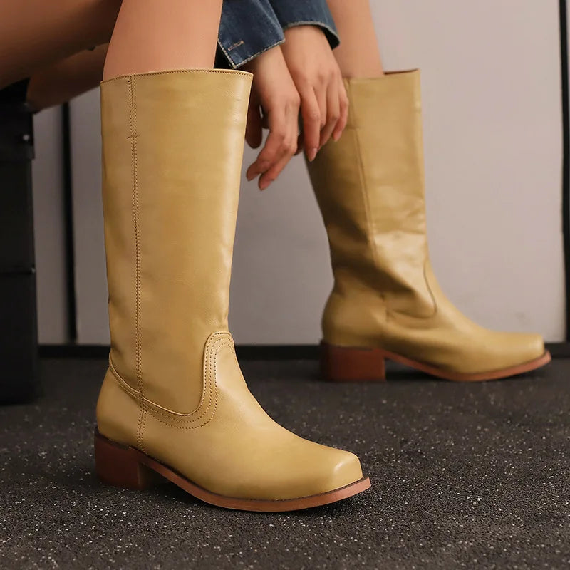 Zahara | Stiefel für Damen | Klassischer Kniehoher Schaft