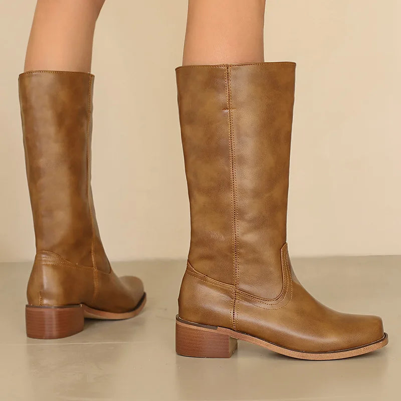 Zahara | Stiefel für Damen | Klassischer Kniehoher Schaft