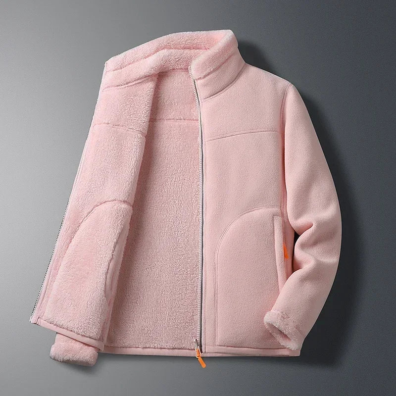 NOUVEAU RICHE Damen Skijacke – Winterjacke mit Durchgehendem Reißverschluss