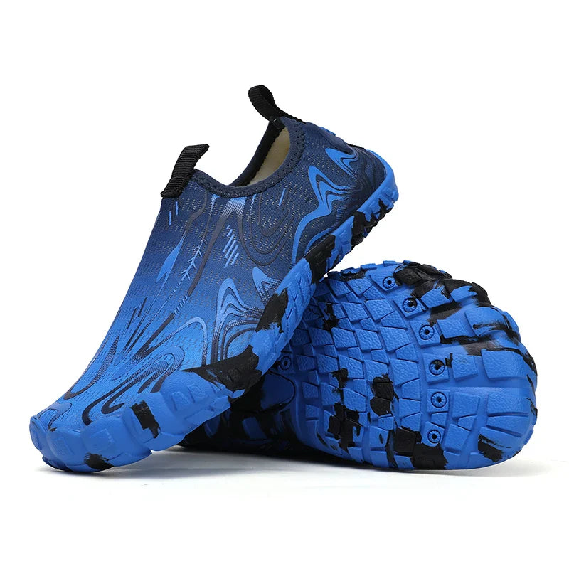 NOUVEAU RICHE Unisex Reinschlüpfen Barfußschuhe Wasserdichte Sohle