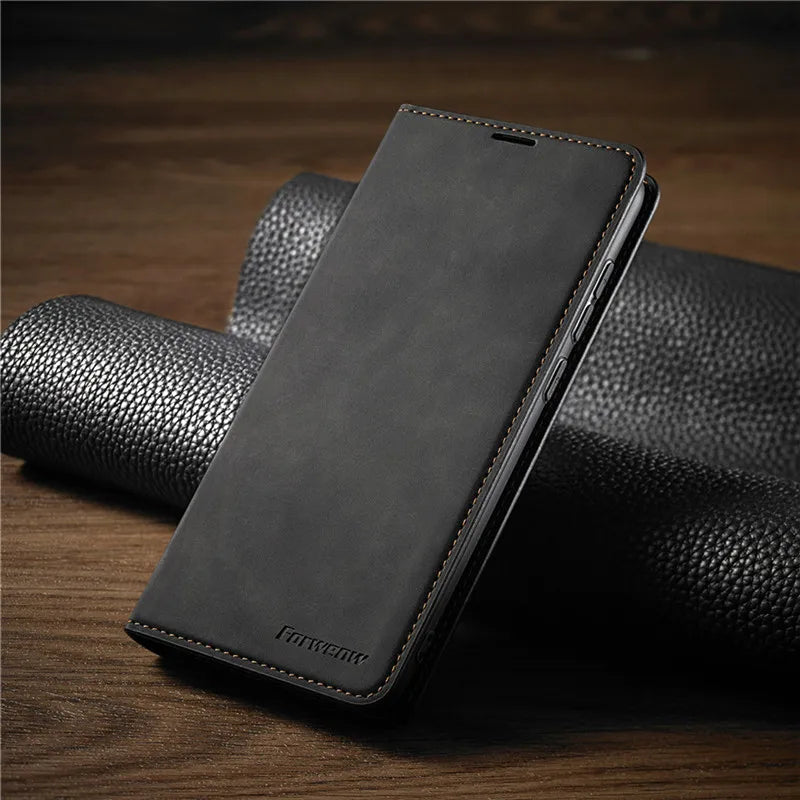 NOUVEAU RICHE Magnetische iPhone-Hülle – GripFold Schwarz