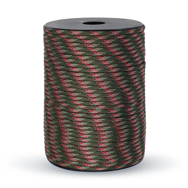 NOUVEAU RICHE Norvo 550 Paracord 100 m – 9-adriges Survival Paracord Seil für Camping, Outdoor & Basteln, 20 Farben