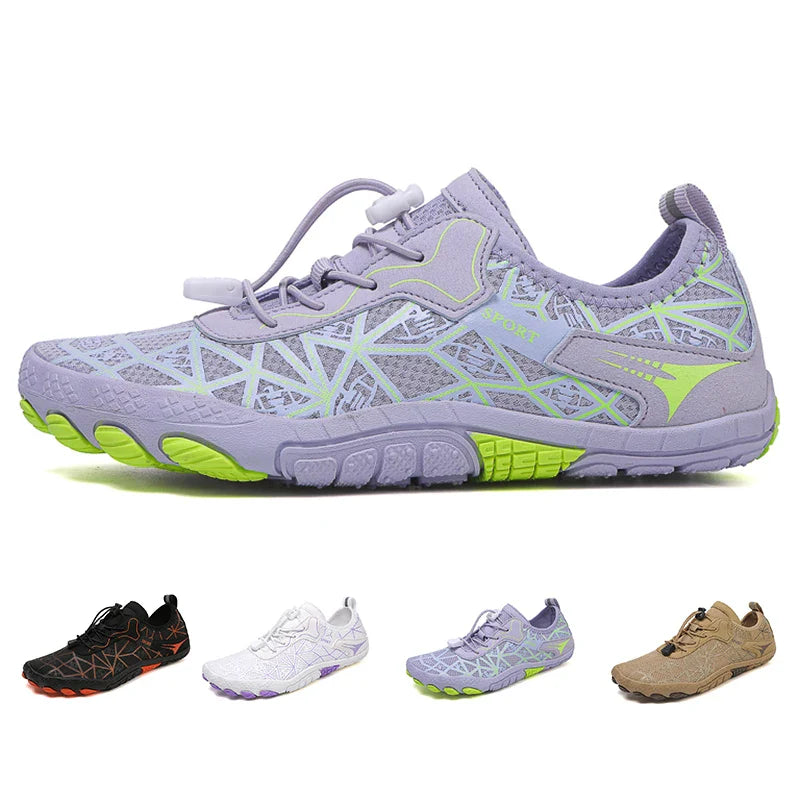 NOUVEAU RICHE Unisex Stylische Barfußschuhe Wasserdicht Für Strand Pool