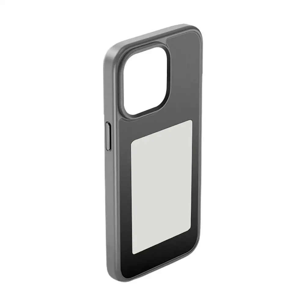 NOUVEAU RICHE Interaktive Foto-iPhone-Hülle – Personalisierte Handyhülle mit NFC-Display, Foto per App wechseln, iPhone 13–15 – PixelShell