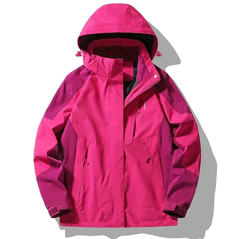 NOUVEAU RICHE Gorpcore Abenteuerjacke Winddicht Wasserdicht