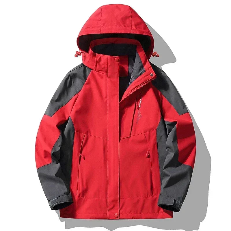 NOUVEAU RICHE Gorpcore Abenteuerjacke Winddicht Wasserdicht